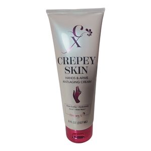 NEW Crepey X Hands & Arms Anti-Aging Cream  8 floz Hyaluronic Acid & Shea Butter